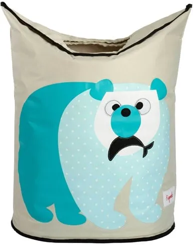 3 Sprouts Vasketøjskurv, Polar